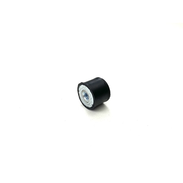 Fairchild Industries Rubber vibration isolator mount, female to female, metric, Natural Rubber 50A, Zinc-plated steel RVI1001-FF50 - main